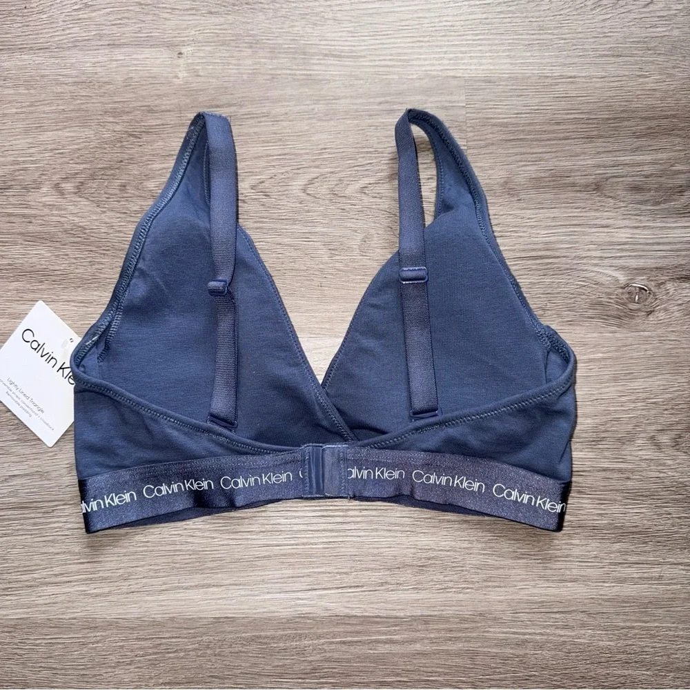 Calvin Klein Women's Blue Bralette - Picture 2 of 3